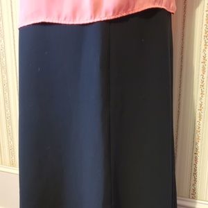 Worthington Long Black Dress Skirt